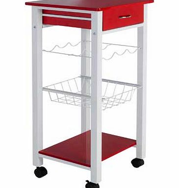 Argos Gloss Top Kitchen Trolley