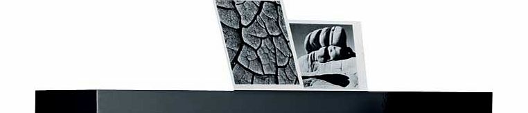 Argos High Gloss 60cm Floating Shelf - Black