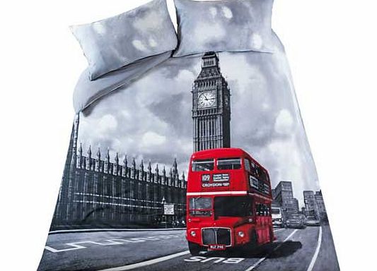 Argos London Bus Bedding Set - Kingsize