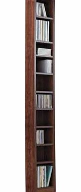 Maine Tall DVD and CD Media Storage Tower -