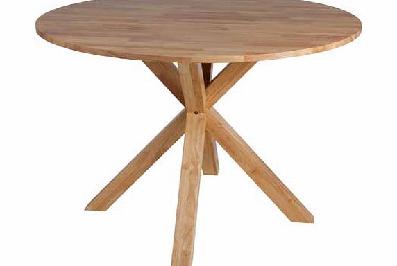 Argos Montego Oak Veneer Round Dining Table