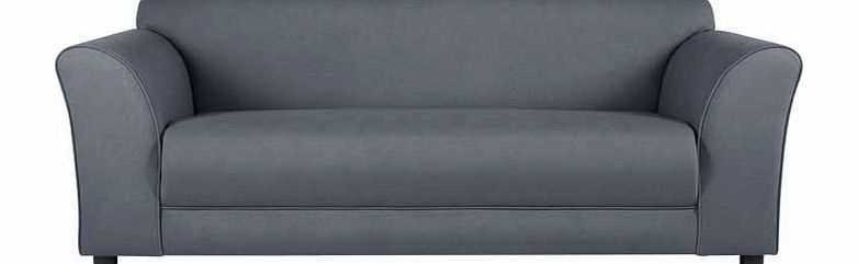 Argos Sage Large Fabric Sofa - Charcoal