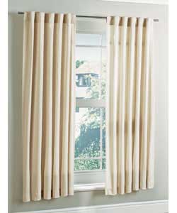 Value Range 46 x 72 Calico Slot Top Curtains