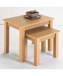 Value Range Beech Finish Nest Tables