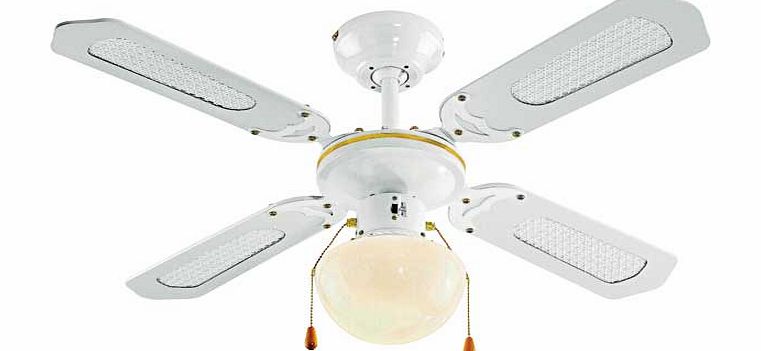 Argos Value Range Ceiling Fan - White