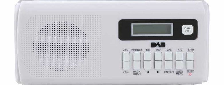 Argos Value Range DAB/FM Radio - White