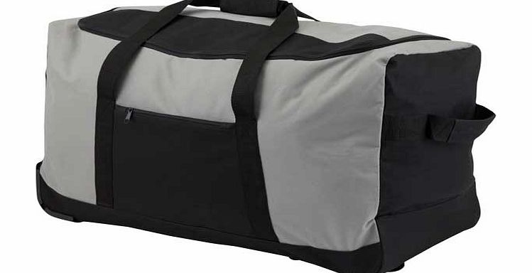 Argos Value Range Medium Wheeled Holdall - Black