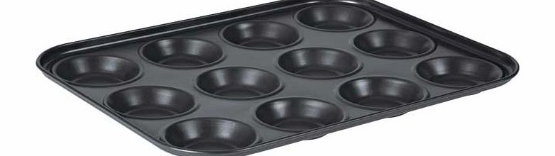 Non-Stick 12 Cup Bun Tray