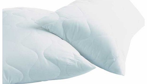 Argos Value Range Quilted Pair of Pillow