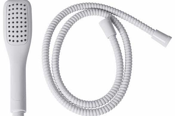 Argos Value Range Shower Head and Kit - White