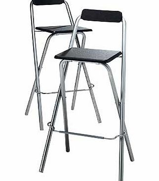 Argos Value Range Theo Pair of Folding Bar Stools