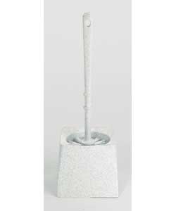Value White Plastic Toilet Brush Holder