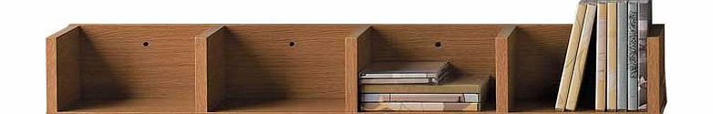 Argos Virgo DVD and CD Media Storage Shelf - Oak Effect
