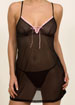 Fabiola sheer chemise