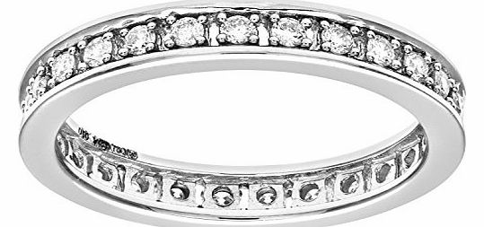 Ariel 18ct White Gold Half Carat Diamond Full Eternity Ring