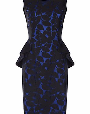 Ariella Violet Lace Dress, Black/Blue