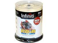 Infiniti CDR Media 52x 80min 700MB 100PK Spindle