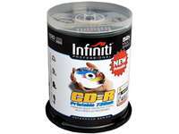 Infiniti Printable CDR Media 52x 80min 700MB 100 p