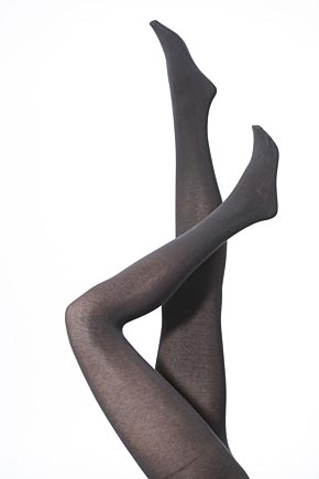 Aristoc Ladies 1 Pair Aristoc Organic Cotton Tights In 1 Colour Slate