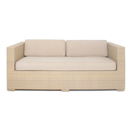 arizona 3 Seater Sofa - Golden Teak