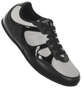 Armani Black and White Mesh Trainers