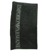 Armani Black Bath Towel