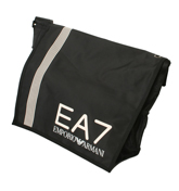 Armani Black Canvas Laptop Bag