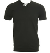 Black Close Fitting T-Shirt