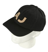 Black Cotton Baseball Cap