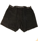 Armani Black Cotton Boxer Shorts