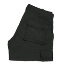 Armani Black Cotton Shorts