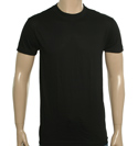 Armani Black Cotton Underwear T-Shirts (3 pack)