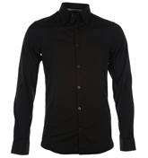 Armani Black Extra Slim Shirt