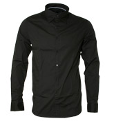Armani Black Long Sleeve Shirt