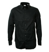 Armani Black Long Sleeve Slim Fit Shirt