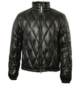 Armani Black Padded Foldaway Jacket