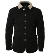 Armani Black Quilted Jacket