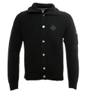 Armani Black Ribbed Sweater