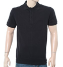Armani Black Short Sleeve Polo Shirt