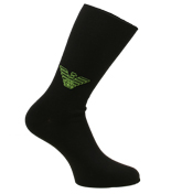 Armani Black Socks (1 Pair)