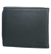 Armani Black Tri-Fold Wallet