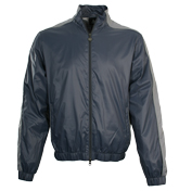 Armani Blue and Grey Lightweight Jacket