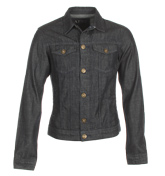 Armani Blue Denim Style Jacket