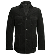 Armani Brown Cord Jacket with Insert