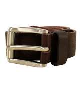Armani Brown Leather Buckle Belt