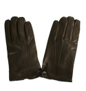Armani Brown Soft Leather Gloves