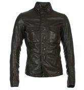 Armani Chocolate Full Zip Hooded Jacket