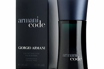 ARMANI Code for Men Eau De Toilette Spray 50ml