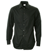 Armani Collezioni Black Long Sleeve Shirt