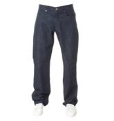 Armani Collezioni Regular Indigo Wash Jeans